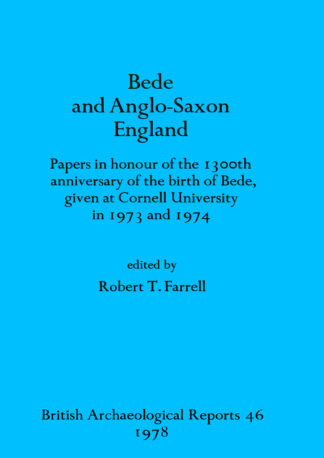 Bede and Anglo-Saxon England cover