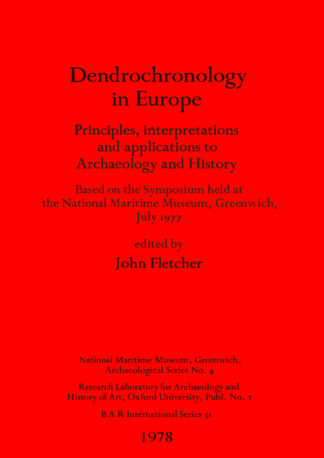 Dendrochronology in Europe cover
