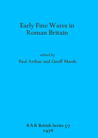 Early Fine Wares in Roman Britain cover