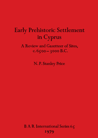 Early Prehistoric Settlement in Cyprus cover