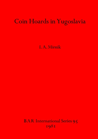 Coin Hoards in Yugoslavia cover