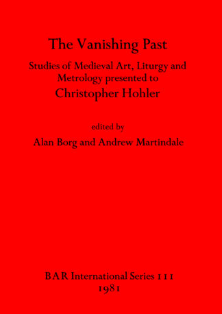 Vanishing Past cover