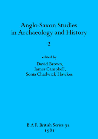 Anglo-Saxon Studies in Archaeology and History 2 cover