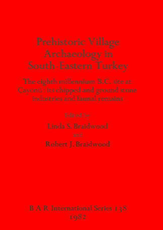 Prehistoric Village Archaeology in South-eastern Turkey cover