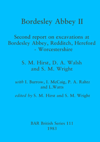 Bordesley Abbey II cover