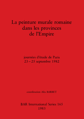 Peinture Murale Romaine dans les Provinces de l'Empire cover