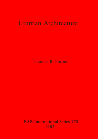 Urartian Architecture cover