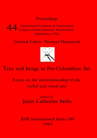 Text and Image in Pre-Columbian Art cover