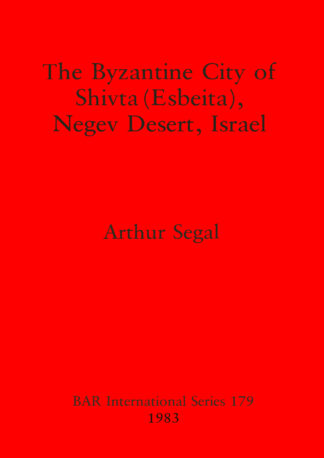 Byzantine city of Shivta (Esbeita) Negev Desert Israel cover