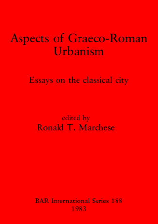 Aspects of Graeco-Roman Urbanism cover