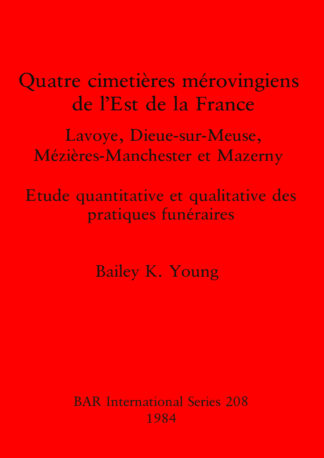 Quatre Cimetieres Merovingiens de l'Est de la France cover