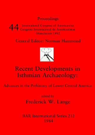 Recent Developments in Isthmian Archaeology cover