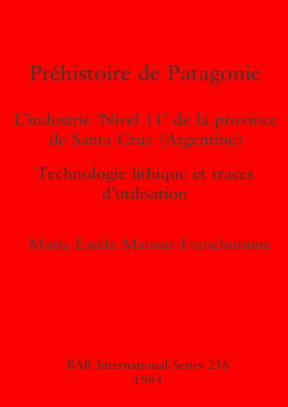 Prehistoire de Patagonie cover