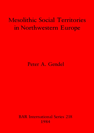 Mesolithic Social Territories in North-west Europe cover