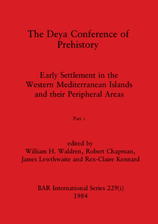 Deya Conference of Prehistory cover