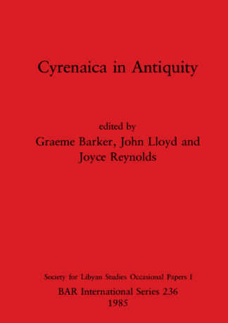 Cyrenaica in Antiquity cover