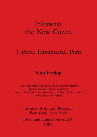 Inkawasi the New Cuzco cover
