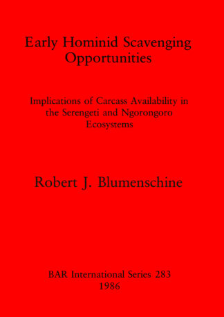 Early Hominid Scavenging Opportunities cover