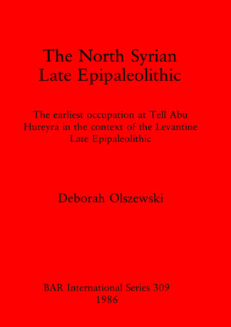 North Syrian Epipaleolithic cover