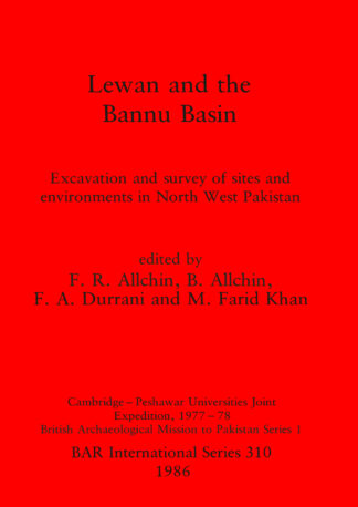 Lewan and the Bannu Basin cover