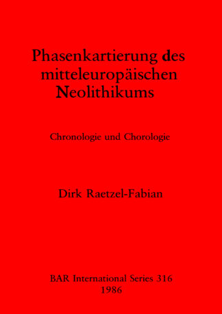 Phasenkartierung des Mitteleuropaischen Neolithikums cover