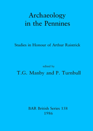 Archaeology in the Pennines cover
