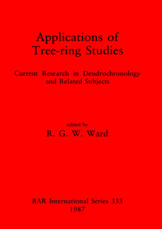 Applications of Tree-ring Studies cover