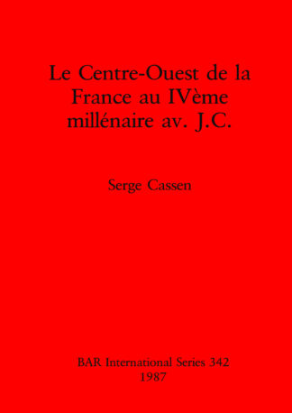 centre-ouest de la France au IVeme millenaire av. J.C. cover