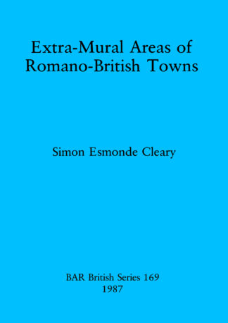 Extra-Mural areas of Romano-British towns cover