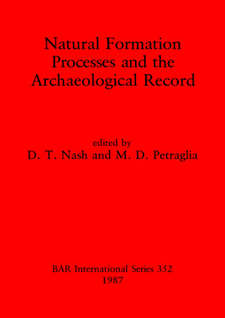 Natural Formation Pprocesses and the Archaeological Record cover