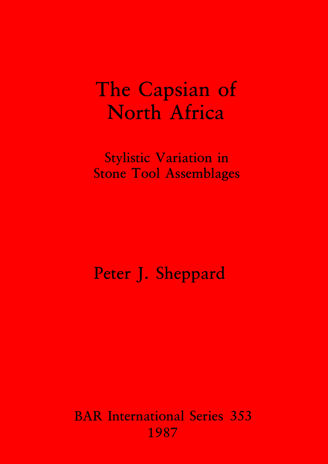 Capsian of North Africa cover