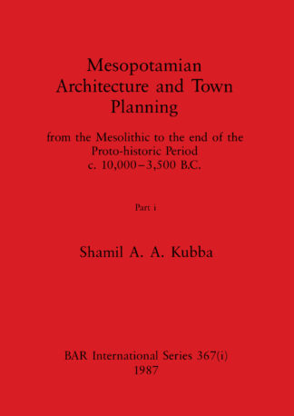 Mesopotamian architecture and town planning cover