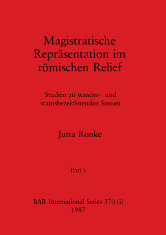 Magistratische Representation im Romischen Relief cover