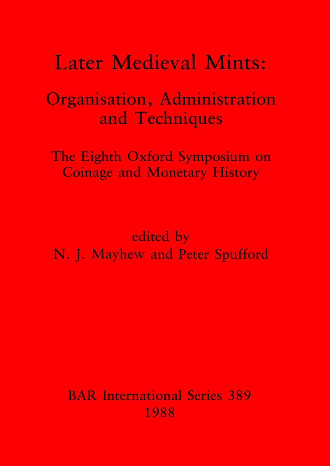 Later Medieval Mints cover