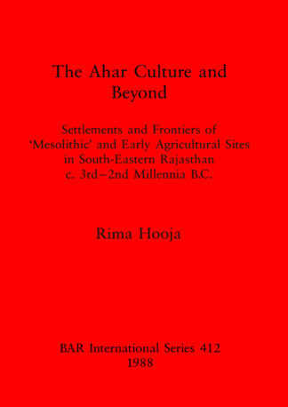 Ahar Culture and Beyond cover