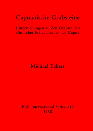 Capuanische Grabsteine cover