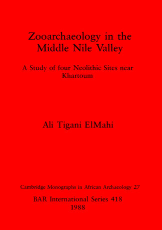 Zooarchaeology in the Middle Nile Valley cover
