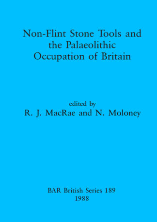 Non-flint Stone Tools and the Palaeolithic Occupation of Britain cover