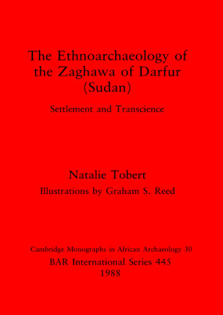 Ethnoarchaeology of the Zaghava of Darfur (Sudan) cover