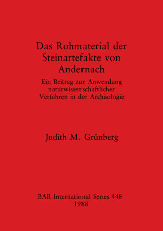 Rohmaterial der Steinartefacte Von Andernach cover