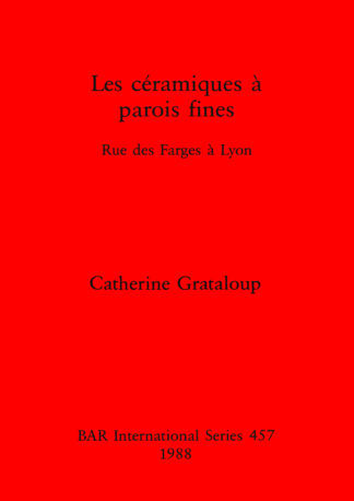 Ceramique a Parois Fines cover