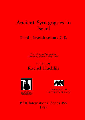 Ancient Synagogues in Israel cover