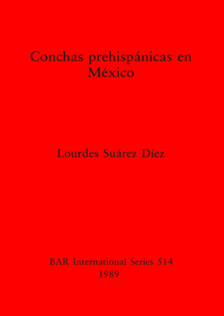 Conchas prehispanicas en Mexico cover