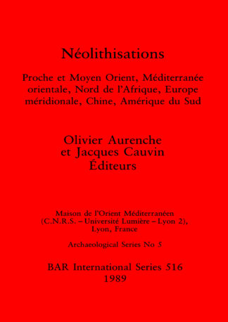 Néolithisations cover