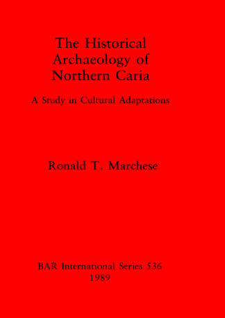 Historical Archaeology of Northern Caria cover