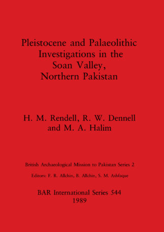 Pleistocene and Palaeolithic Investigations in the Soan Valley