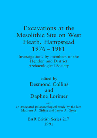 Excavations at the Mesolithic site on West Heath