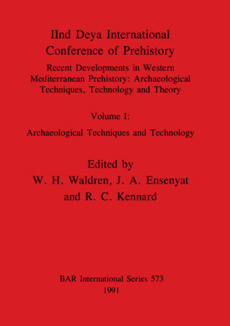Recent Developments in Western Mediterranean Prehistory: Archaeological Techniques Technology and Theory cover