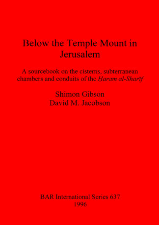Below the Temple Mount in Jerusalem cover