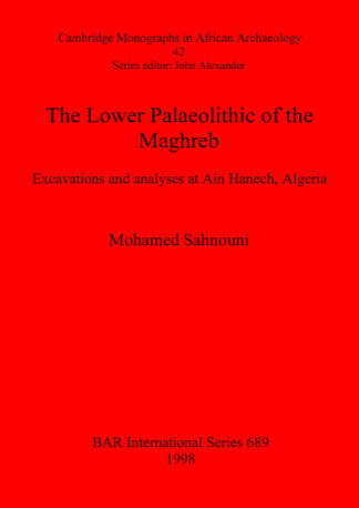 Lower Palaeolithic of the Mahgreb cover